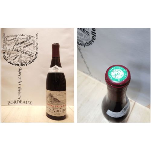 Clos De Vougeot 1985 - Chã¢Teau De La Tour - Clos De Vougeot - Grand Cru - 1 X 75 Cl - Rouge