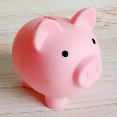 Taille L Couleur Rose - Coffre-Fort Pour Économiser De L'argent, Caisse De Rangement Pour Faire Semblant De Cochon, Jeu De Banque