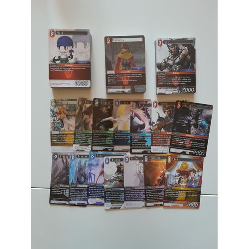 Final Fantasy Tcg Opus 6 Complet Non Foil