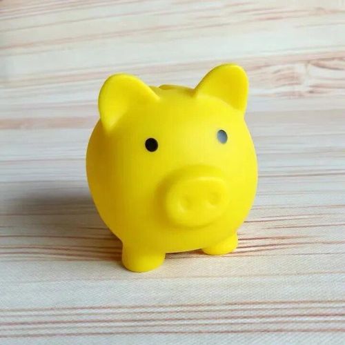 Taille S Couleur Jaune - Coffre-Fort Pour Économiser De L'argent, Caisse De Rangement Pour Faire Semblant De Cochon, Jeu De Banque