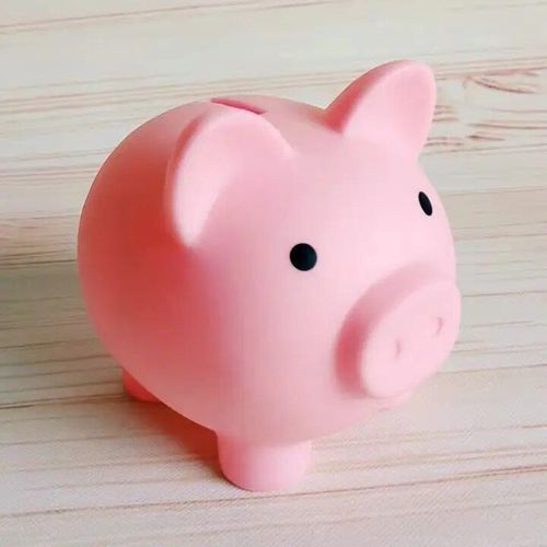 Taille M Couleur Rose - Coffre-Fort Pour Économiser De L'argent, Caisse De Rangement Pour Faire Semblant De Cochon, Jeu De Banque