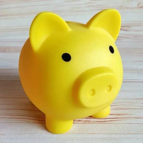 Taille L Couleur Jaune - Coffre-Fort Pour Économiser De L'argent, Caisse De Rangement Pour Faire Semblant De Cochon, Jeu De Banque
