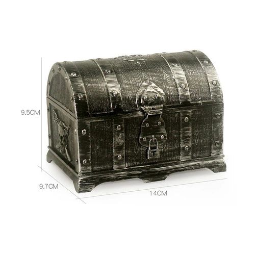 Argent Ancien - Doldoly 7.5-Coffre De Rangement De Bijoux, Boîte Décorative Pour La Maison, Chambre À Coucher, Jouet, Accessoires De Ix, Cadeau