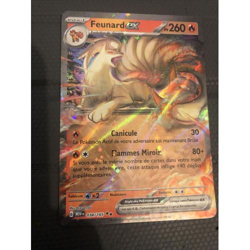 Feunard Ex 038/165 Série Pokémon 151