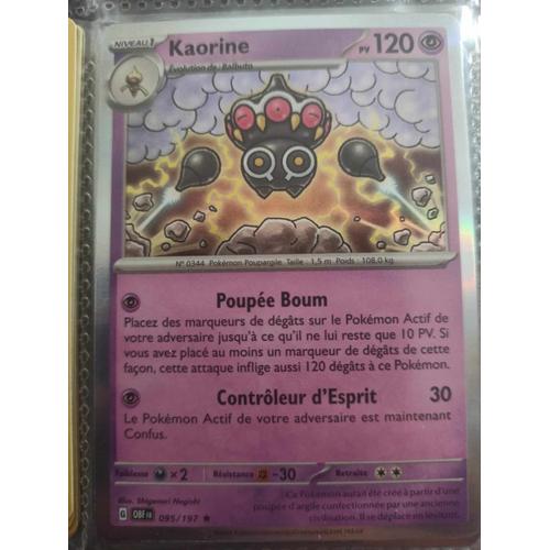 Holo - Pokemon - Flammes Obsidiennes - Kaorine 95/197