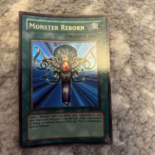 Yu Gi Oh Lob E096 Monster Reborn Ultra Rare
