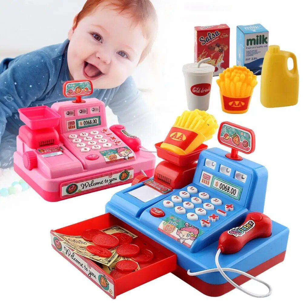 Bleu - Ensemble De Jouets De Caisse Utiles, Maison De Jeu En... - 4