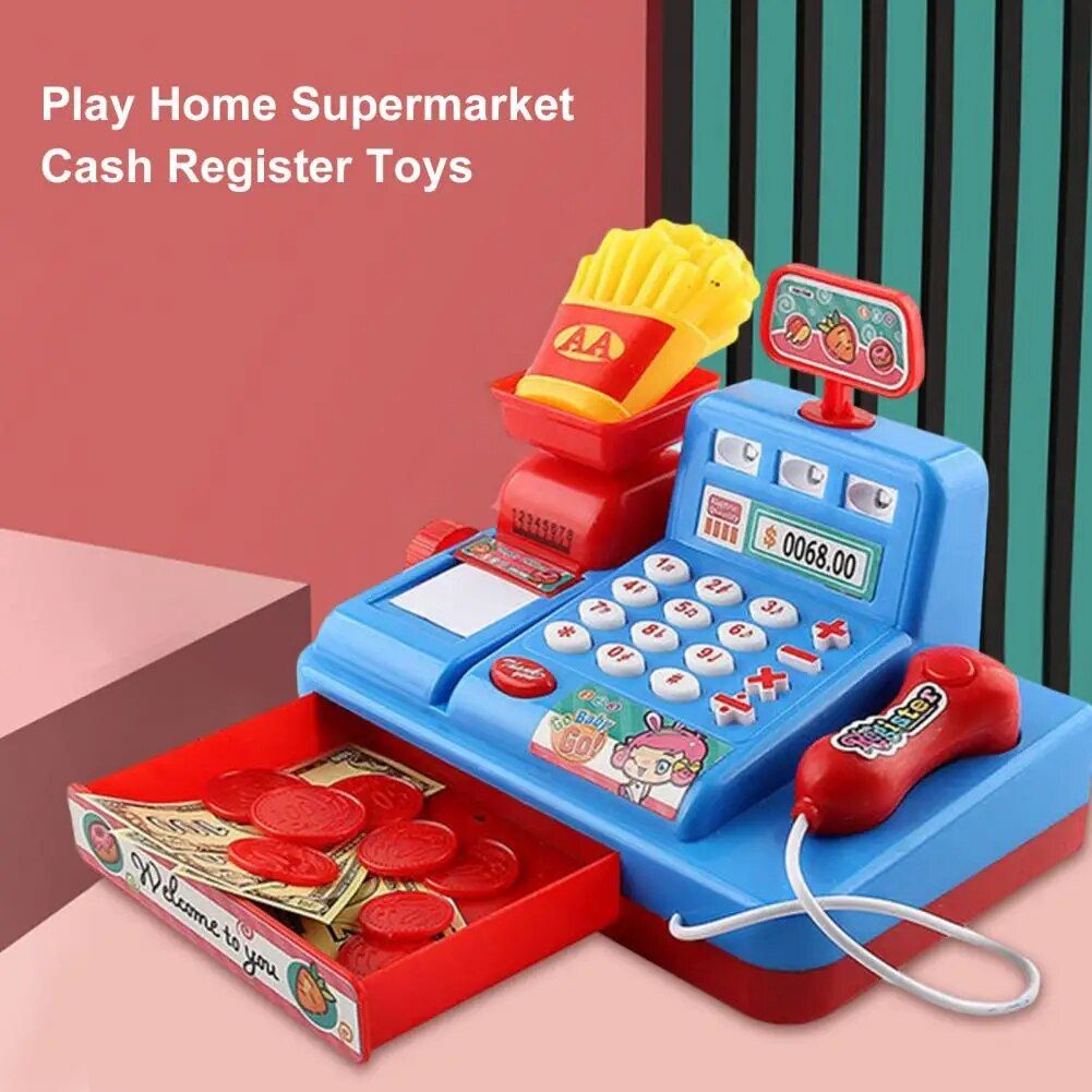 Bleu - Ensemble De Jouets De Caisse Utiles, Maison De Jeu En... - 5