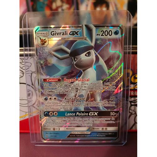 Carte Pokémon Givrali Gx 39/156 Super Rare Fr Near Mint