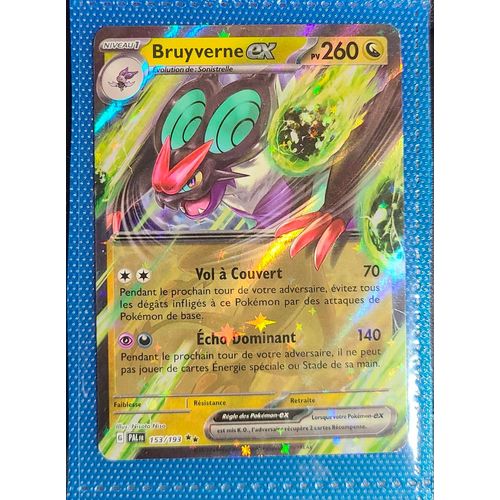 Carte Pokémon Bruyverne Ex 153/193 Évolutions À Paldea Fr