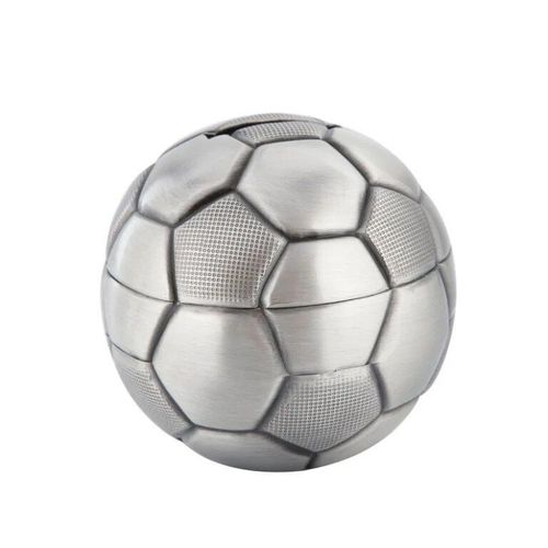 Argent - Europe Style Métal Football Penny Boîte Coffre-Fort Tirelire Enfants Jouet Tirelire Décoration De La Maison Ornements Artisanat Cadeau Lfb898
