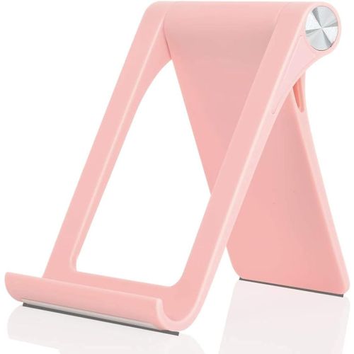 Support De Téléphone Multi-Angle Réglable Pour Iphone 16 15 14 13 12 11 Pro Max Xs Xr 8 Plus 6 7 Samsung Galaxy S22 S21 S20 S7 Edge S6 Smartphone Android (Rose)[Sup660624]