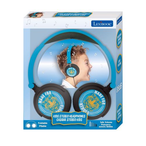 LEXIBOOK Casque Audio Stéréo – Made For Heroes