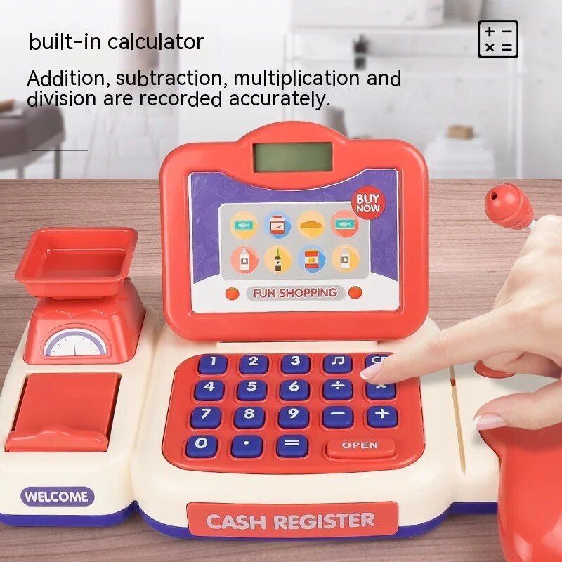 Aucune Bote - Jouet De Caisse Enregistreuse De Simulation A... - 3
