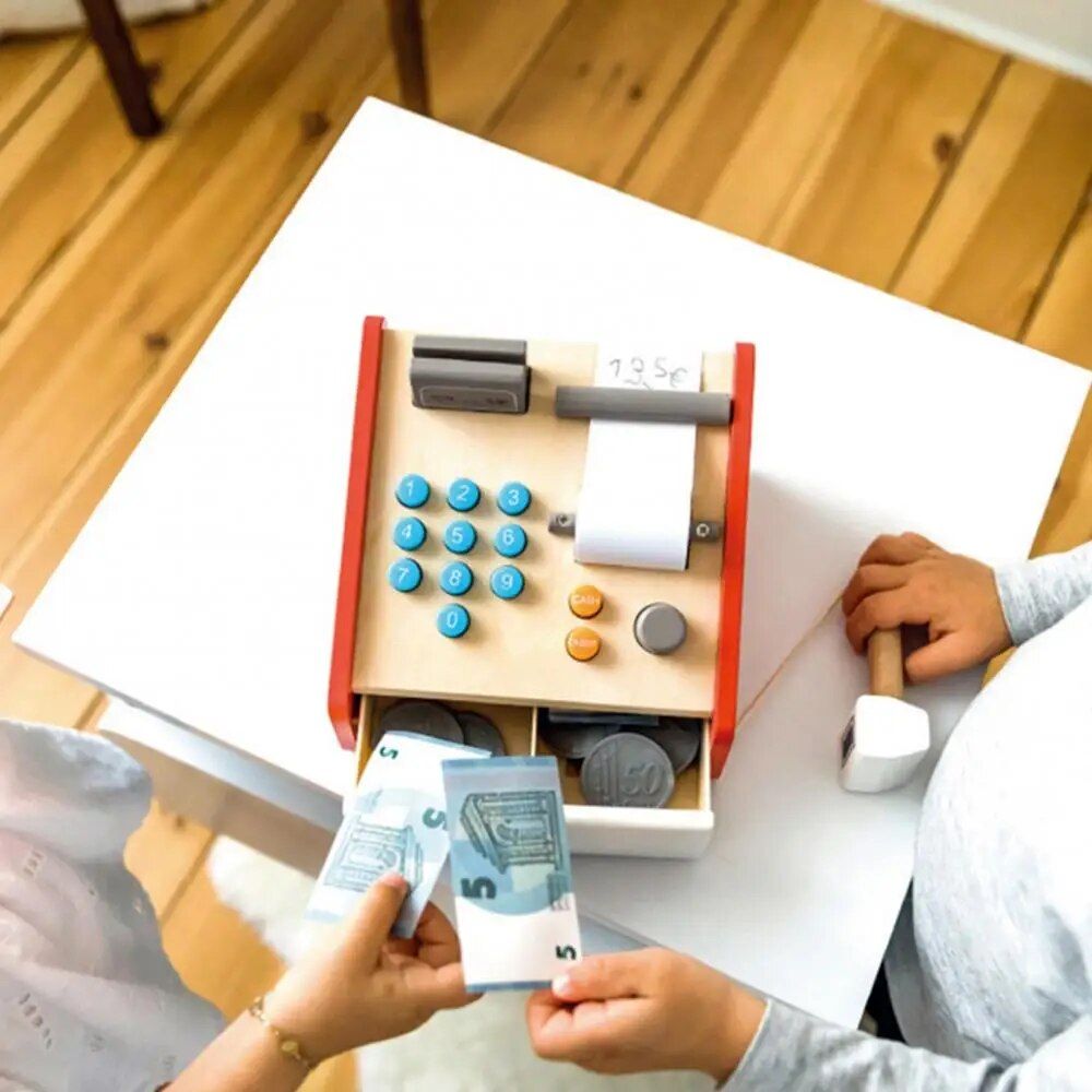 Maison De Jeu En Bois Pour Enfants, Simulation Mignonne Et P... - 4