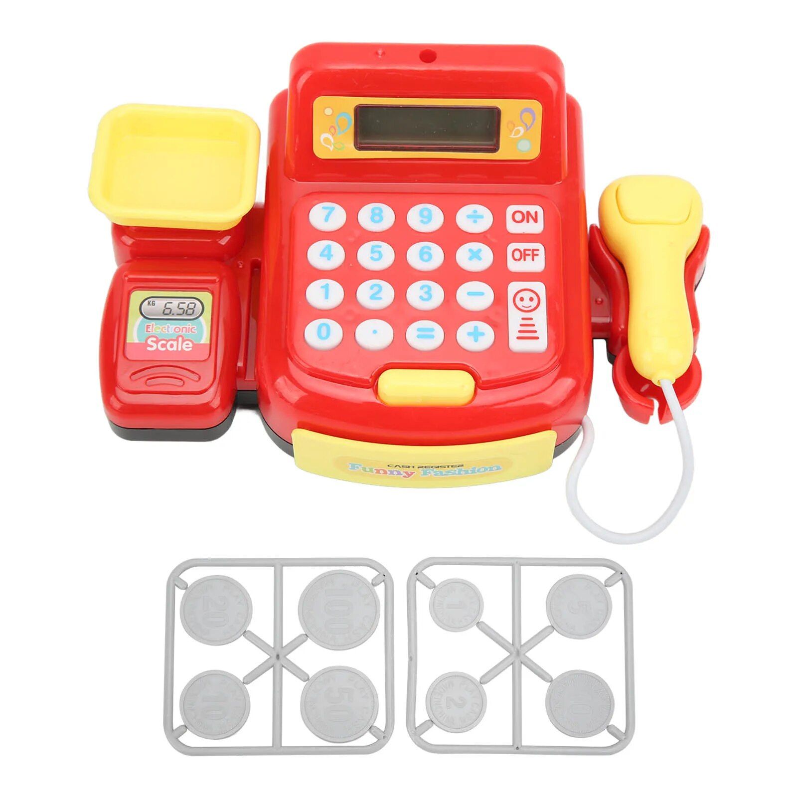 Mini Caisse Enregistreuse Jouet Pour Enfants, Simulation De ...