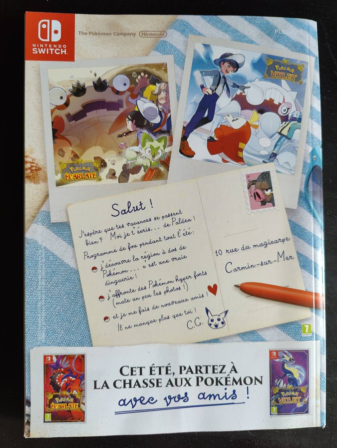 Picsou N°571 Juillet 2023. Cet Été On Se Jette À L'eau !