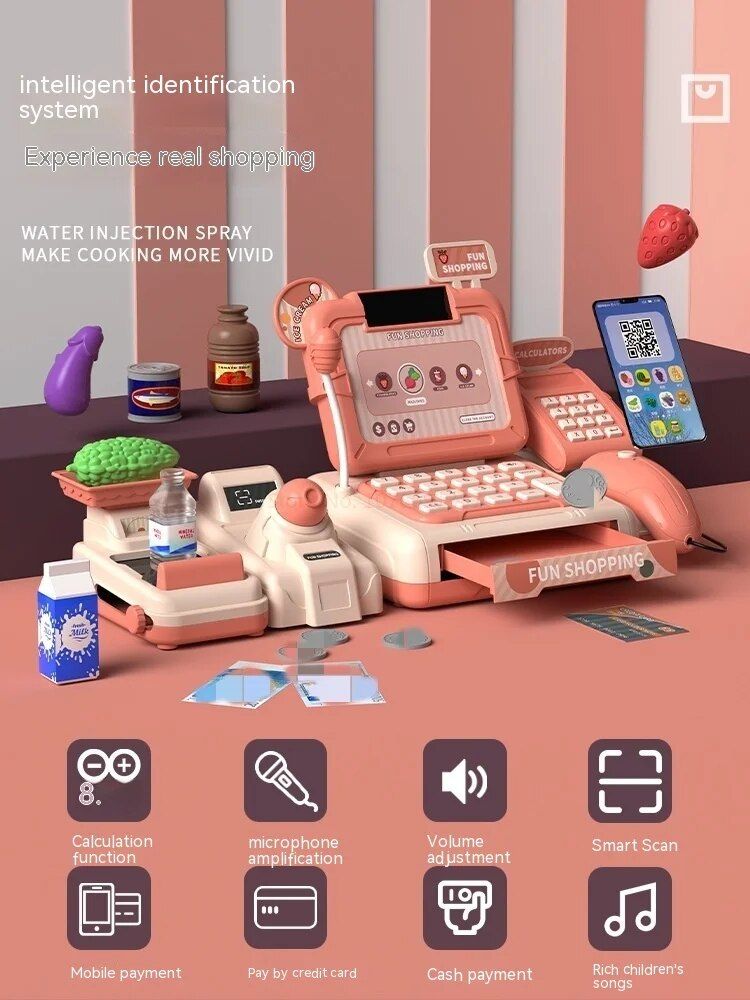 Mini Jouet De Maison De Jeu Pour Enfants, Simulation Aliment... - 6