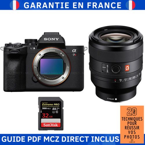 Sony A7R V + FE 50mm f/1.4 GM + 1 SanDisk 32GB Extreme PRO UHS-II SDXC 300 MB/s + Guide PDF MCZ DIRECT '20 TECHNIQUES POUR RÉUSSIR VOS PHOTOS'