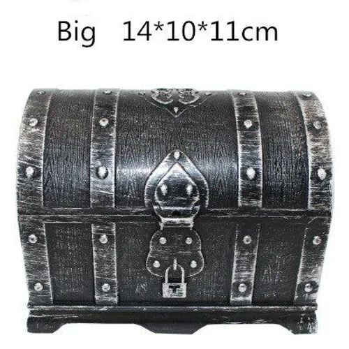 Argent Noir - Pièces De Monnaie En Plastique Pour Ixd'halloween, Accessoires De Cosplay, Jouets Pour Enfants, 7,5