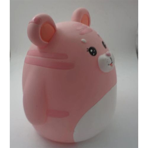 1 Pcs - Pot En Plastique En Forme De Tigre Pour Enfant Et Adolescent, Pot En Forme De Cerf, Banque D'argent, Dessin Animé, Banque, Sécurité, Cadeau D'anniversaire