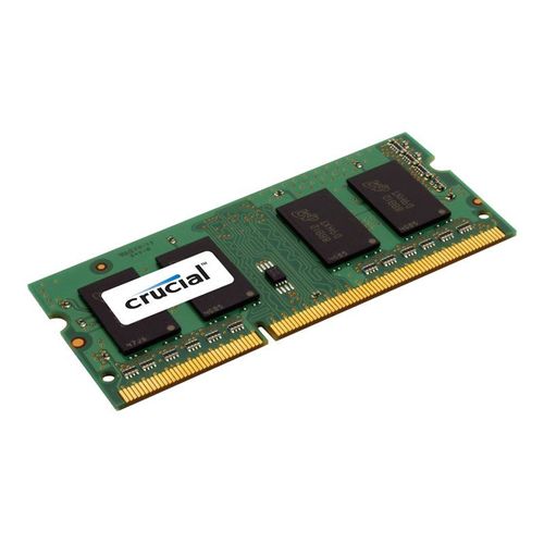 Crucial - DDR3L - module - 8 Go - SO DIMM 204 broches - 1600 MHz / PC3-12800 - CL11 - 1.35 V - mémoire sans tampon - non ECC