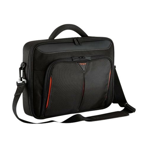Targus Classic+ Clamshell - Sacoche pour ordinateur portable - 15" - 15.6" - noir, rouge