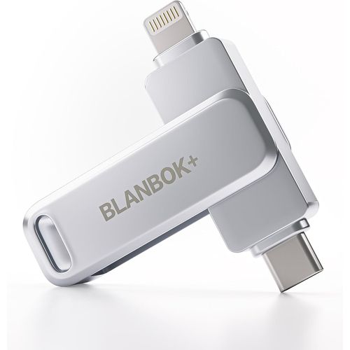 KGABERY-Certifiée Mfi Clé Usb C 128 Go,Usb C Photo Stick,Cle Usb Iphone Stockage Externe,Memoire Externe Pour Iphone/Ipad/Smartphone/Pc