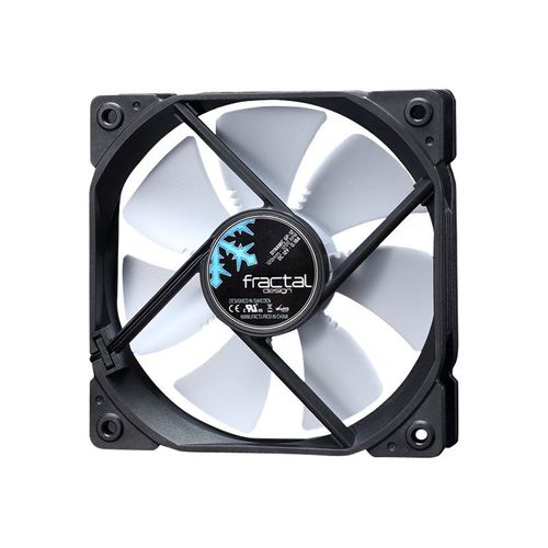 Fractal Design Dynamic GP-12 - Ventilateur châssis - 120 mm - noir, blanc