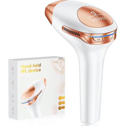 Kgabery-21j Épilateur Lumière Pulsée,3 Fonctions Hr/Sc/Ra Épilateur Ipl Avec 9 Niveaux D'énergie Epilateur Laser,600nm-1200nm Épilateurs À Lumière Pulsée Pour Femme Et Homme,Visage,Bikini,Corps
