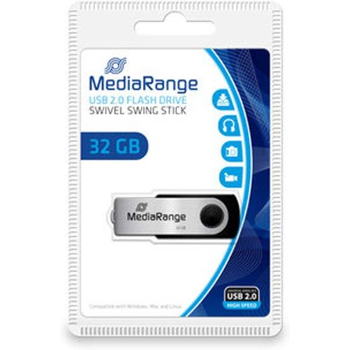 KGABERY-Mr911 Clé Usb 32 Go Noir-Argent