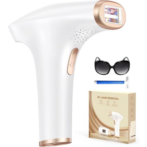 Kgabery-Épilateur Lumière Pulsée De Glace,Ipl Épilateur Laser 999,900 Flashes Avec 9 Niveaux Et 3 Fonctions-Hr/Sc/Ra Pour Femme Et Homme,Visage,Corps,Bikini,Aisselles