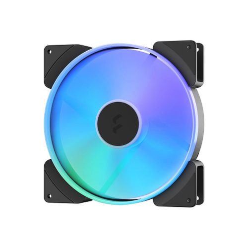 Fractal Design Prisma AL-18 - Ventilateur châssis - 180 mm - cadre noir, lames blanches