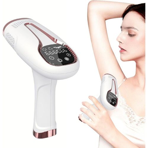Kgabery-Épilateur Lumière Pulsée Ipl 3-En-1 Hr/Sc/Ra,999 999 Flashs,Refroidissement,9 Niveaux,Épilation Définitive Visage,Corps,Aisselles,Bikini,Femme&homme,Grand Écran Lcd,Épilateur Laser