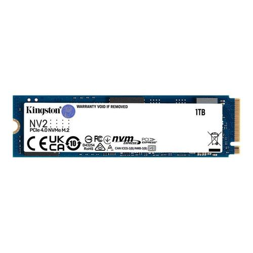 Kingston NV2 - SSD - 1 To - interne - M.2 2280 - PCIe 4.0 x4 (NVMe)