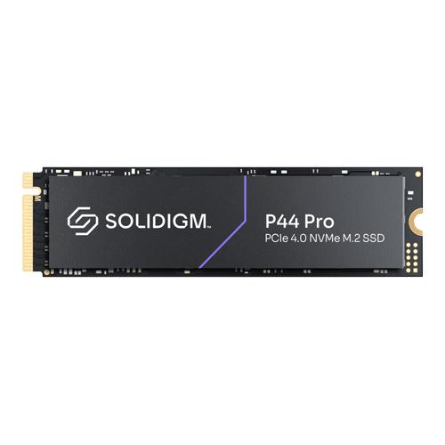 Solidigm P44 Pro Series - SSD - chiffré - 2 To - interne - M.2 2280 - PCIe 4.0 x4 (NVMe) - AES 256 bits