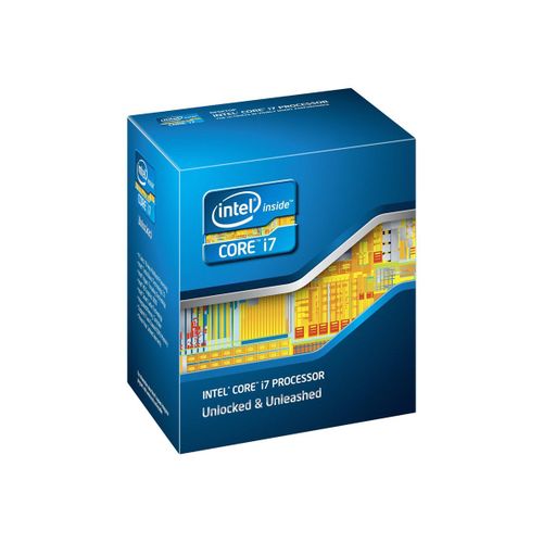 Intel Core i7 2600K - 3.4 GHz - 4 coeurs - LGA1155 Socket - Box