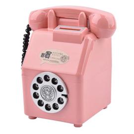 téléphone vintage téléphone fixe enfants prétendent jouer tôt jouet  éducatif rose