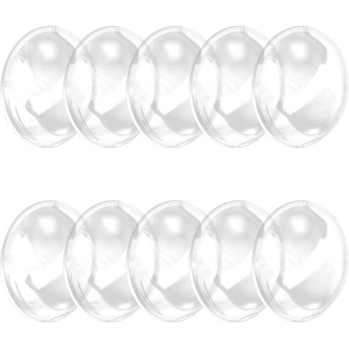 KGABERY-Essentials Lot De 10 Lentilles Pmma Convexes Pour Casque De Réalité Virtuelle Et Lunettes 3D Google Cardboard 32 Mm-Compatible Avec Oculus-Couleur Transparent