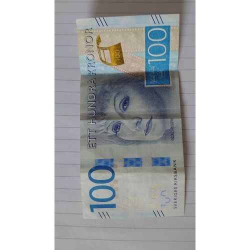 Billet De 100 Kronor Suède