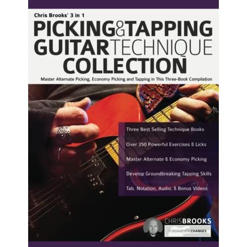 Chris Brooks' 3 In 1 Picking & Tapping Guitar Technique Collection