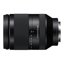 Objectif Sony SEL24240 - Fonction Zoom - 24 mm - 240 mm - f/3.5-6.3 FE OSS - Sony E-mount - pour Cinema Line; a VLOGCAM; a1; a1 II; a6700; a7 IV; a7C; a7C II; a7CR; a7R V; a7s III; a9 III