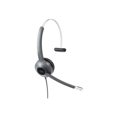 Cisco 521 Wired Single - Micro-casque - sur-oreille - filaire - jack 3,5mm