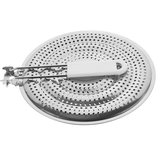 Diffuseur De Chaleur Inox Pour Poêle Plaque De Cuisson Polyvalente Pour Gaz Et Induction Accessoire Cuisine Pour Mijoter Et Cuire Uniformément[Kit6504524]