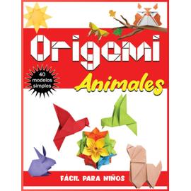 Origamis Faciles: Contenu en couleur | origami facile enfant| origami  animaux | origami animaux 3d idéal pour cadeau (French Edition)