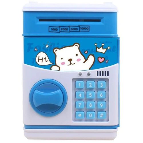 Tirelire Électronique Panda Avec Mot De Passe Atm, Coffre-Fort Pour Pièces De Monnaie, Dépôt Automatique, Billet De Banque, Cadeau De Noël
