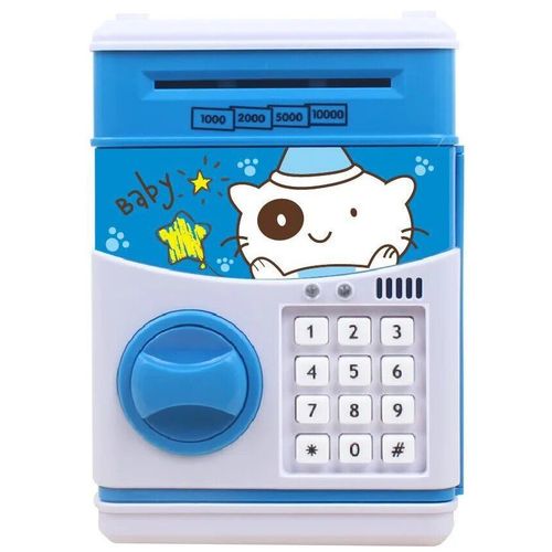 Tirelire Électronique Panda Avec Mot De Passe Atm, Coffre-Fort Pour Pièces De Monnaie, Dépôt Automatique, Billet De Banque, Cadeau De Noël