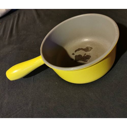 Casserole Vintage En Fonte Émaillée Descoware