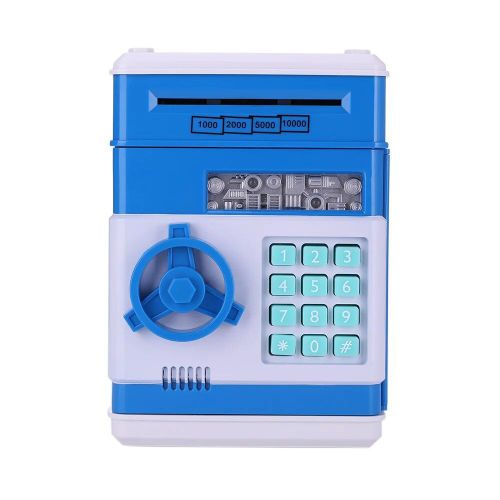 Tirelire Électronique Pour Garçons Et Filles, Coffre-Fort, Mot De Passe, Défilement Automatique, Papier, Plastique, Boîte D'épargne En Chinois