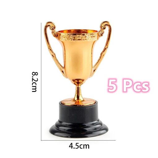 5 Pc - Cuivr� - Troph�e De R�compense En Plastique Pour Enfa...